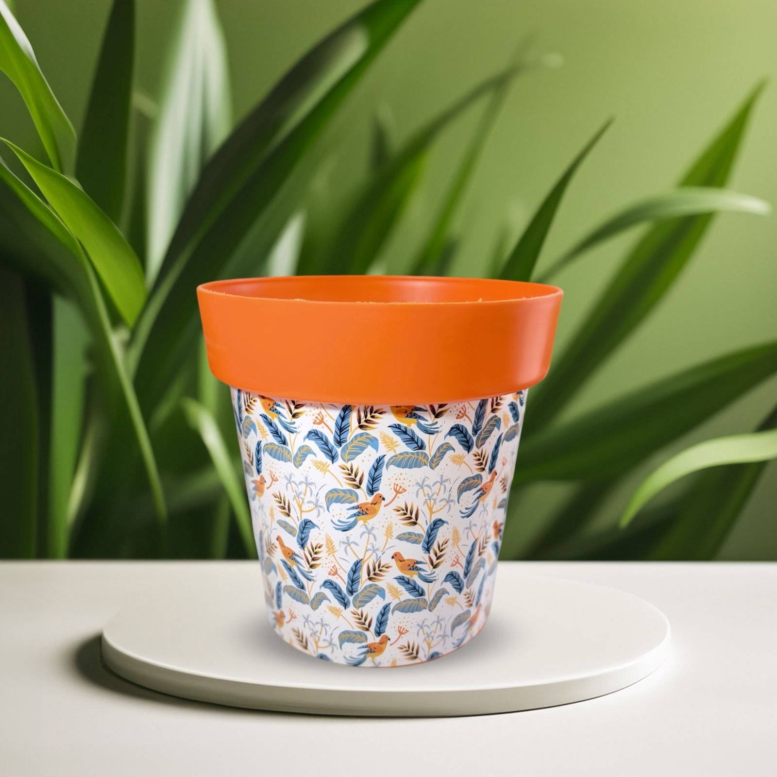 Printed Pot 10 Inch